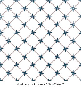 Geometric ornamental vector pattern. Seamless design.