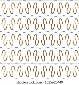 Geometric ornamental vector pattern. Seamless design.