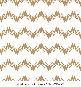 Geometric ornamental vector pattern. Seamless design.