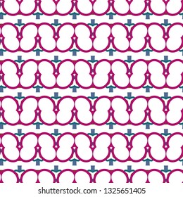 Geometric ornamental vector pattern. Seamless design.