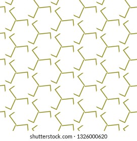 Geometric ornamental vector pattern. Seamless design.