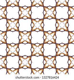 Geometric ornamental vector pattern. Seamless design.