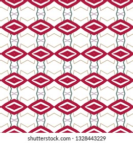 Geometric ornamental vector pattern. Seamless design.