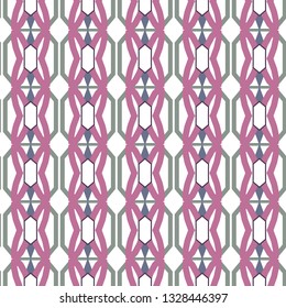 Geometric ornamental vector pattern. Seamless design.