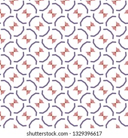 Geometric ornamental vector pattern. Seamless design.