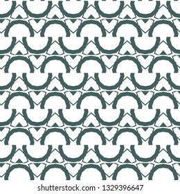Geometric ornamental vector pattern. Seamless design.
