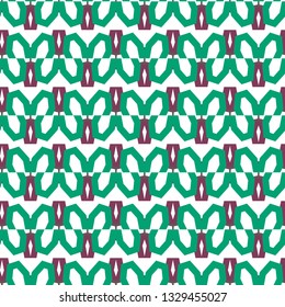 Geometric ornamental vector pattern. Seamless design.