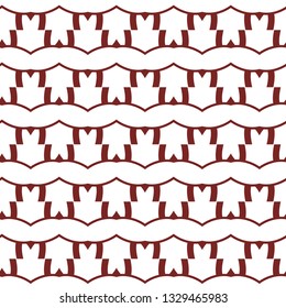 Geometric ornamental vector pattern. Seamless design.
