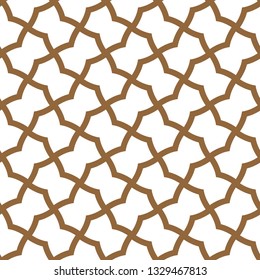 Geometric ornamental vector pattern. Seamless design.