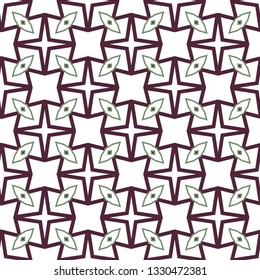 Geometric ornamental vector pattern. Seamless design.