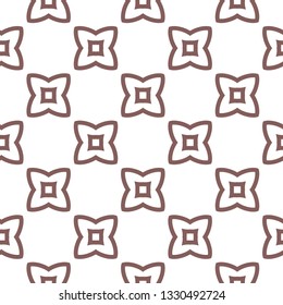 Geometric ornamental vector pattern. Seamless design.