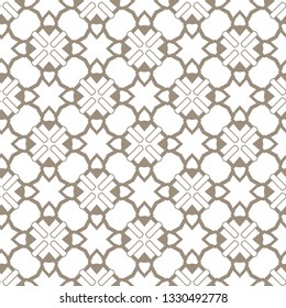 Geometric ornamental vector pattern. Seamless design.