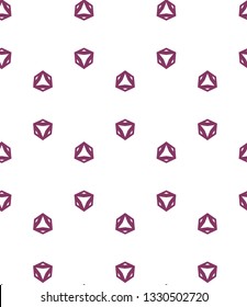 Geometric ornamental vector pattern. Seamless design.