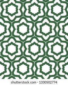 Geometric ornamental vector pattern. Seamless design.