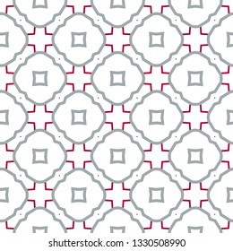 Geometric ornamental vector pattern. Seamless design.