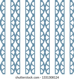 Geometric ornamental vector pattern. Seamless design.