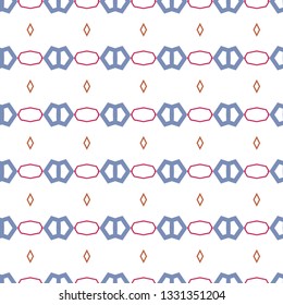 Geometric ornamental vector pattern. Seamless design.