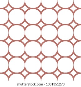 Geometric ornamental vector pattern. Seamless design.