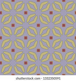 Geometric ornamental vector pattern. Seamless design.