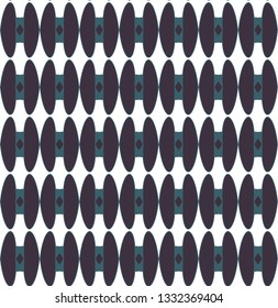 Geometric ornamental vector pattern. Seamless design.