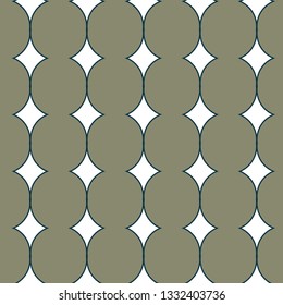 Geometric ornamental vector pattern. Seamless design.