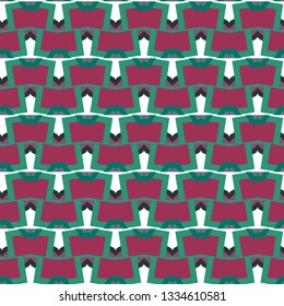 Geometric ornamental vector pattern. Seamless design.