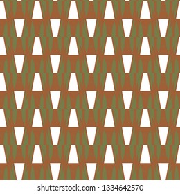 Geometric ornamental vector pattern. Seamless design.