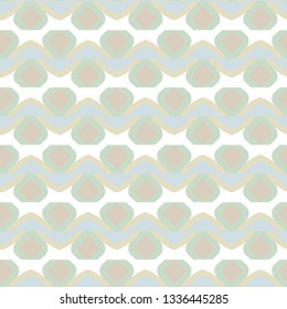 Geometric ornamental vector pattern. Seamless design.
