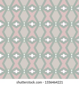Geometric ornamental vector pattern. Seamless design.