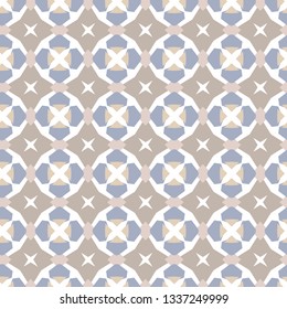 Geometric ornamental vector pattern. Seamless design.