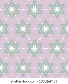 Geometric ornamental vector pattern. Seamless design.
