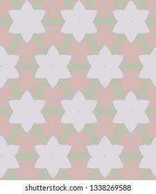 Geometric ornamental vector pattern. Seamless design.