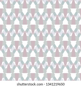 Geometric ornamental vector pattern. Seamless design.