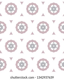 Geometric ornamental vector pattern. Seamless design.