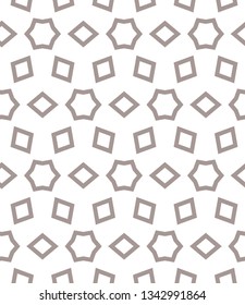 Geometric ornamental vector pattern. Seamless design.