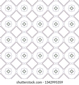 Geometric ornamental vector pattern. Seamless design.