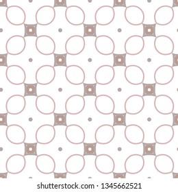 Geometric ornamental vector pattern. Seamless design.