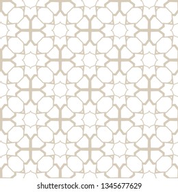 Geometric ornamental vector pattern. Seamless design.