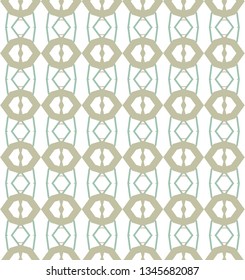 Geometric ornamental vector pattern. Seamless design.