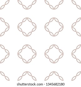 Geometric ornamental vector pattern. Seamless design.