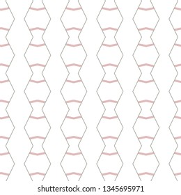 Geometric ornamental vector pattern. Seamless design.