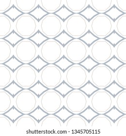 Geometric ornamental vector pattern. Seamless design.