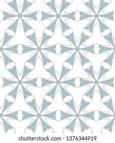 Geometric ornamental vector pattern. Seamless design.