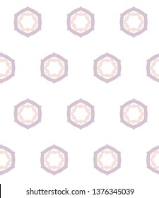 Geometric ornamental vector pattern. Seamless design.