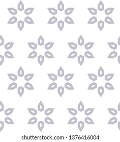 Geometric ornamental vector pattern. Seamless design.