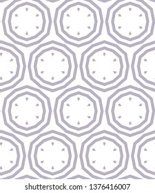 Geometric ornamental vector pattern. Seamless design.