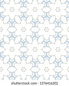 Geometric ornamental vector pattern. Seamless design.