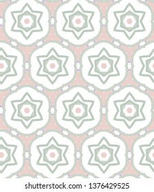 Geometric ornamental vector pattern. Seamless design.