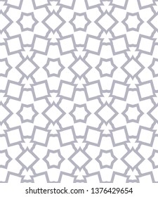Geometric ornamental vector pattern. Seamless design.