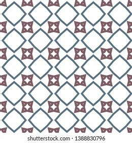 Geometric ornamental vector pattern. Seamless design.